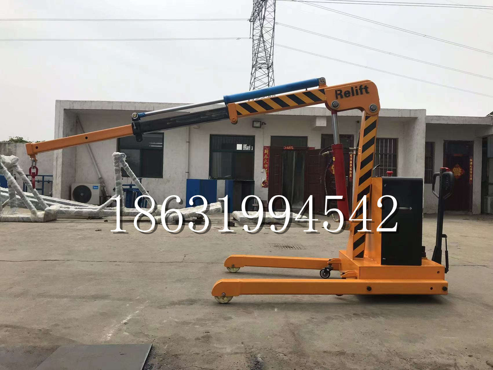 花王堂区久征定做3吨三轮随车吊 农用园林绿化移树吊 平板工程用小吊机