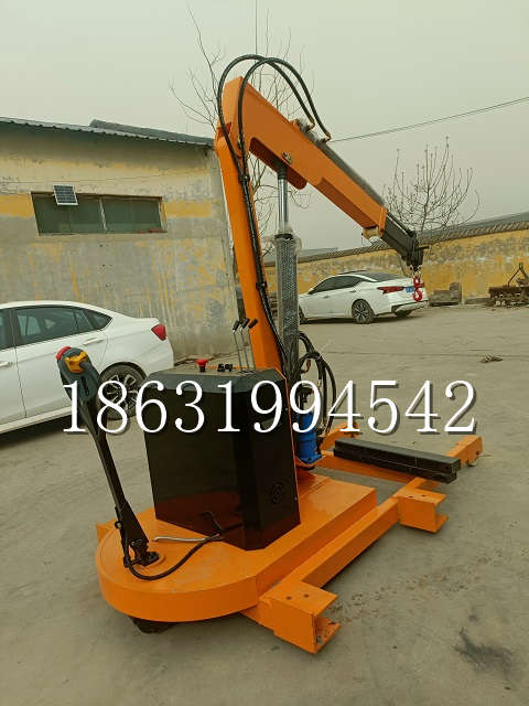 花王堂区自卸车厢随车吊 自制轮式四不像起重机 四驱平板吊 5吨 贵盛